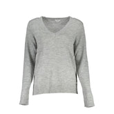 U.S. POLO ASSN. Silver Wool Women Sweater -   -  U.S. POLO ASSN..
